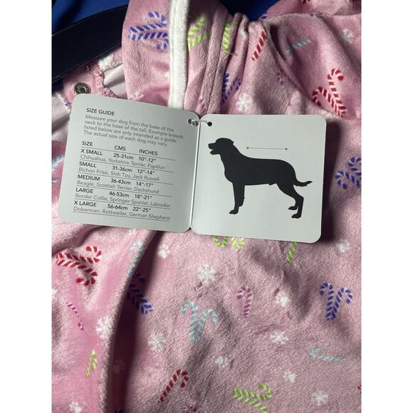 Dogs Size Large Berkshire Pet Collection Christmas Pajamas NWT - Picture 4 of 4